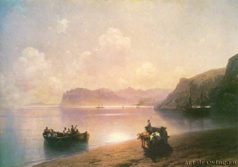 Утро на море. 1883 - Morning at sea. 1883
110 х 163 смХолст, маслоРомантизм, реализмРоссияМинск. Национальный художественный музей Республики Беларусь